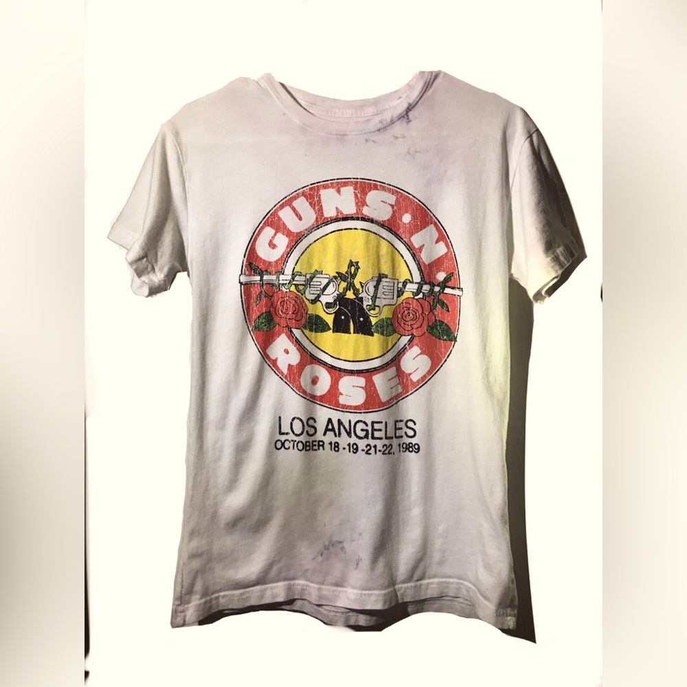 Guns n Roses Band Tshirt Women Size Small